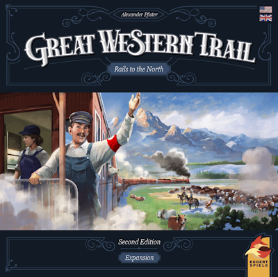 Great Western Trail: 2nd edition + Rails to the North Expansion [Scripted]