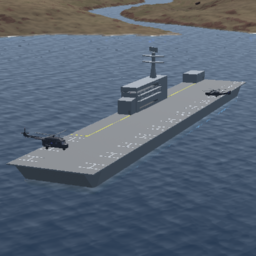 A.R.N Larvan Class Helicopter Carrier (Canyon Ocean Cover)