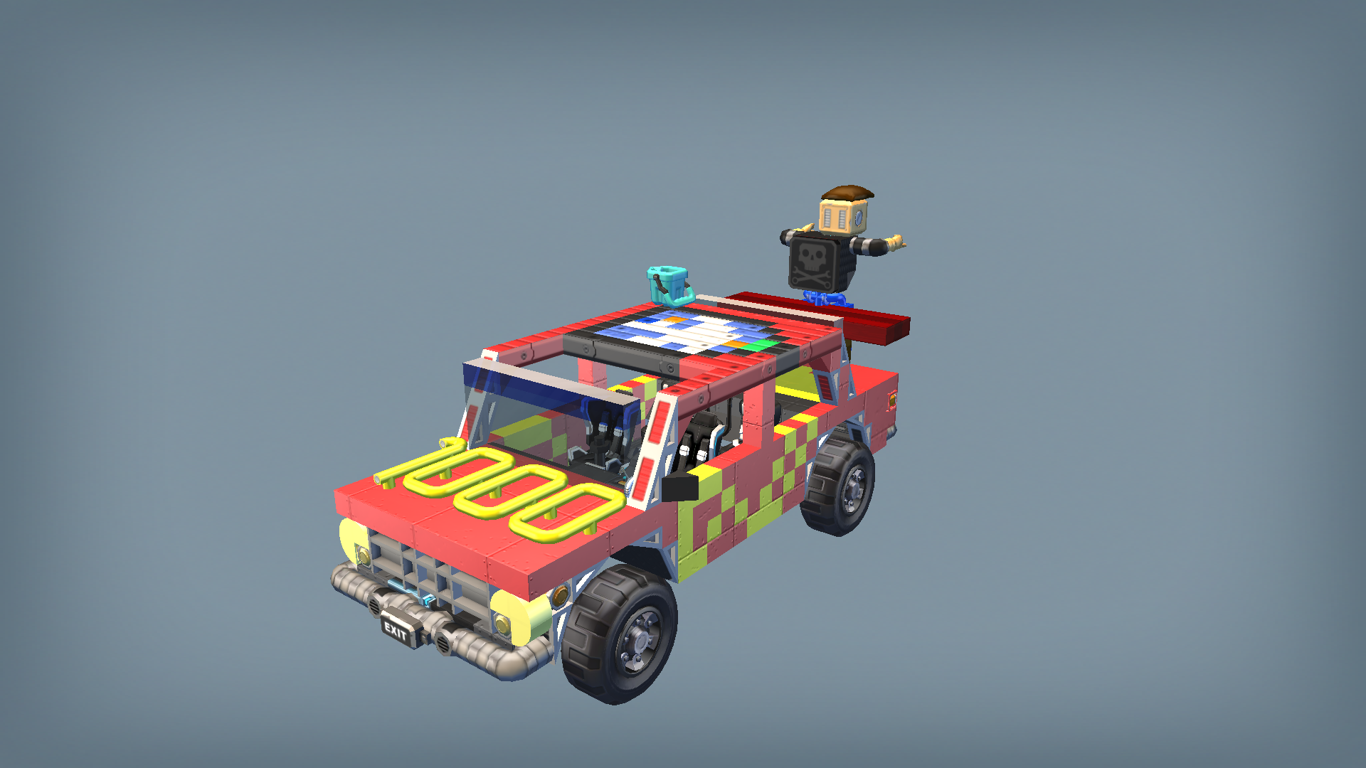 VAZ 2101 "KOCAPb 1000" 4WD Drift