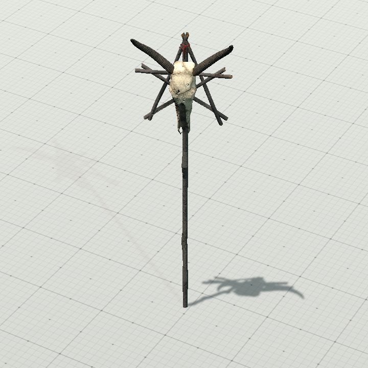 Ritual Pentagram Pole