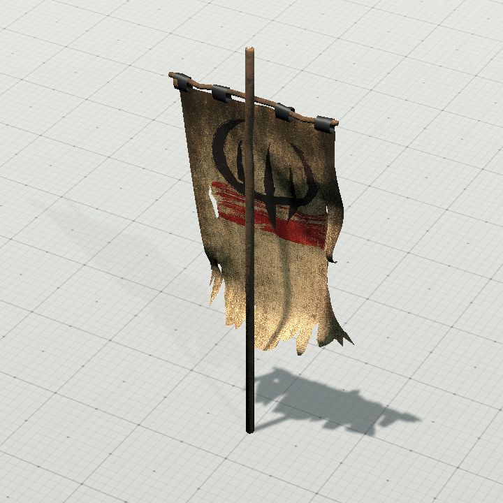 Barbarian Tattered Flag