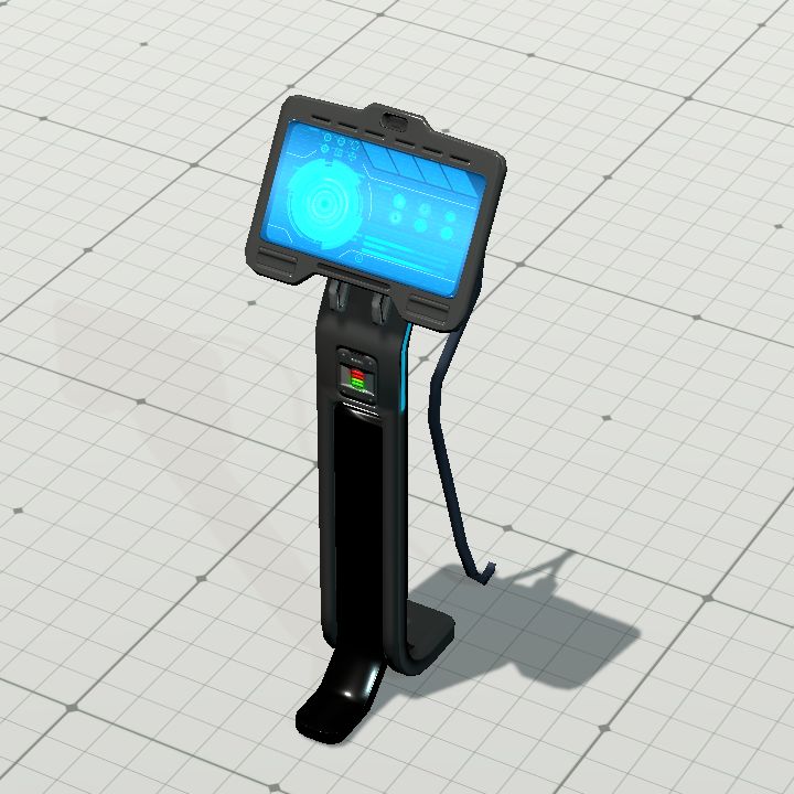 Scifi diagnostics screen