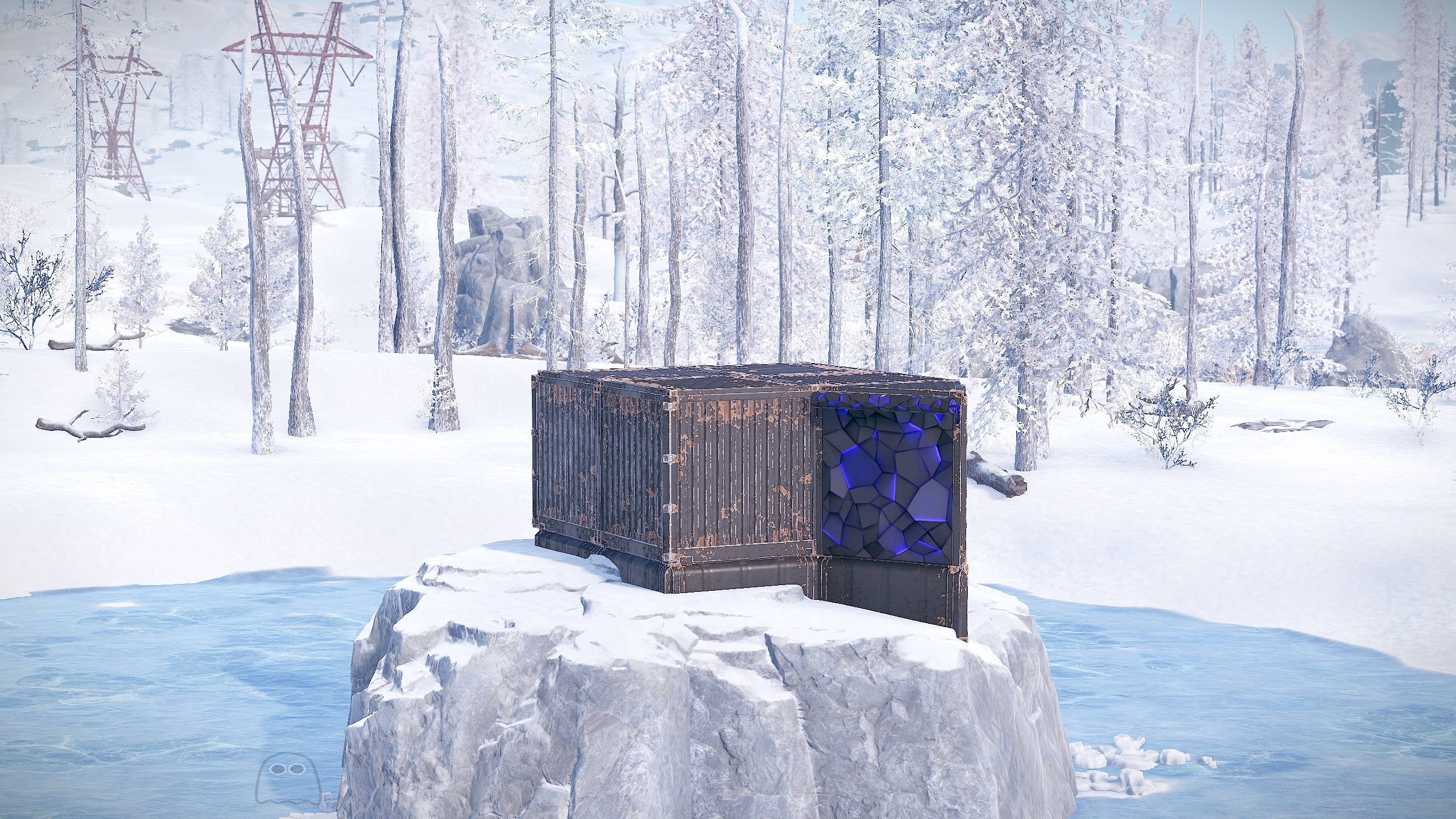 Ultramarine Garage Door
