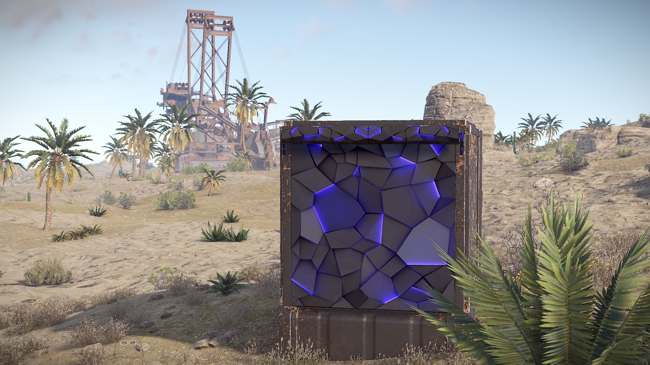Ultramarine Garage Door