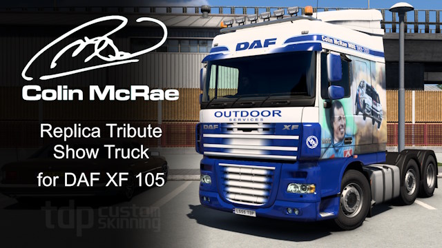 Colin McRae Tribute Show Truck Replica