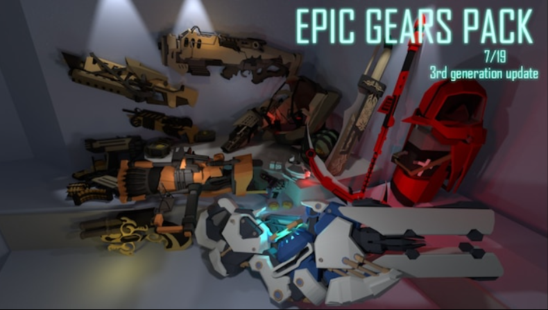 Epic Gears Pack-史诗武器包 – Unturned Mod