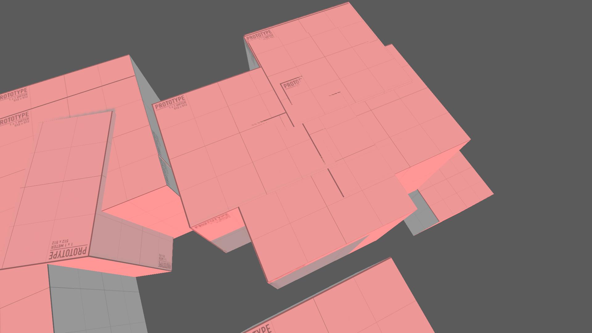 cube in void