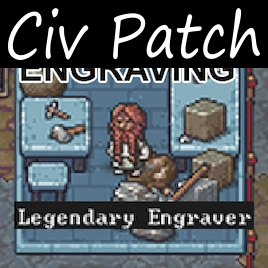Train Engraving Civ Patch