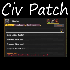 Dump Water Civ Patch