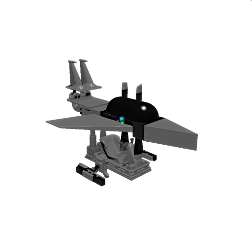 Micro Fighter Jet (with auto aim)