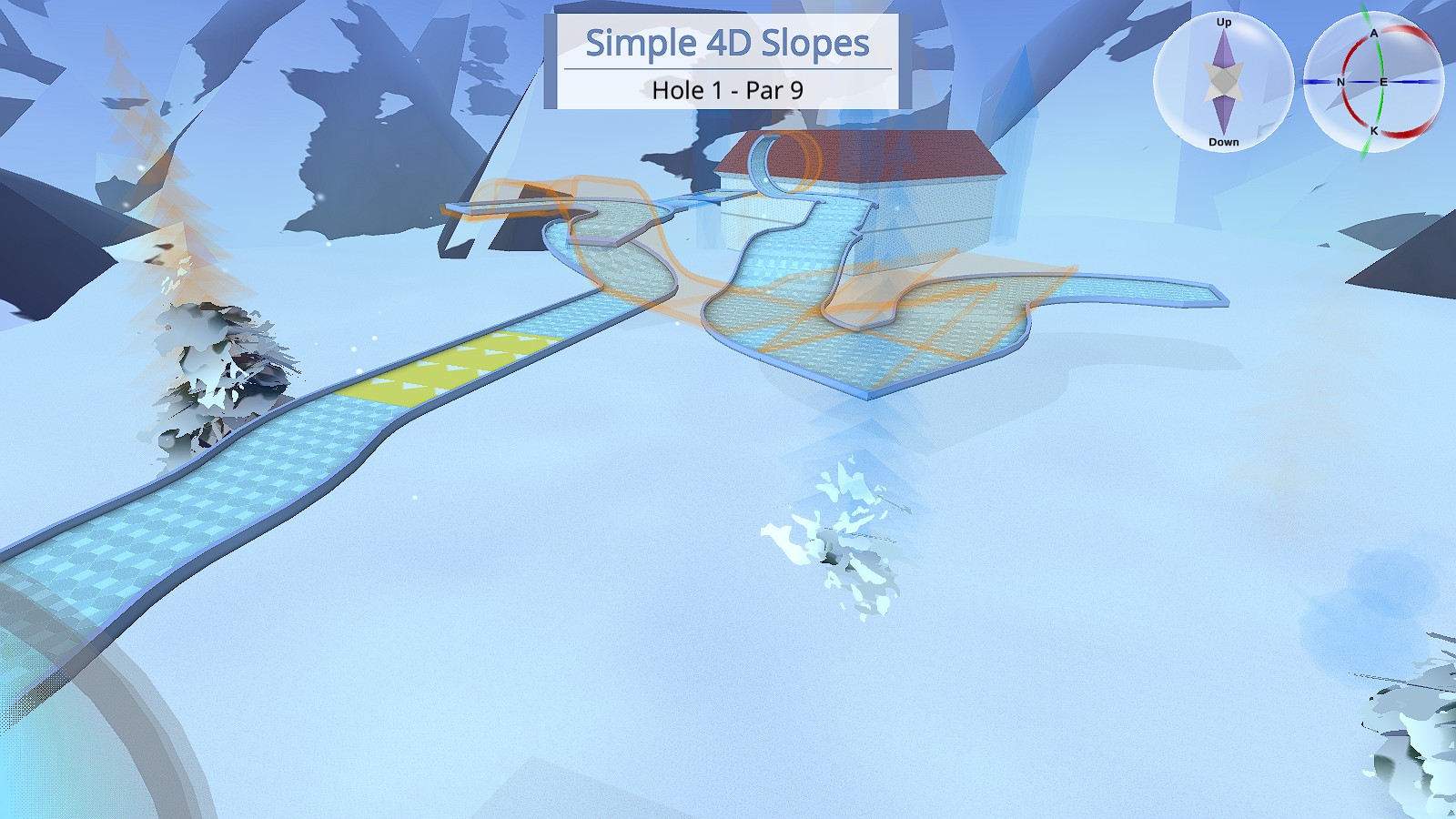 Simple 4D Slopes