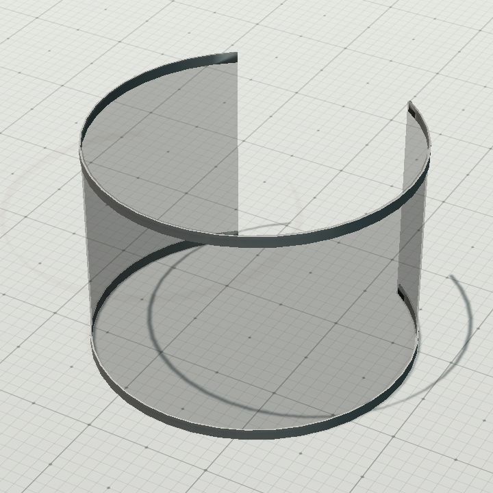 Elevator safety glass - V1, modular