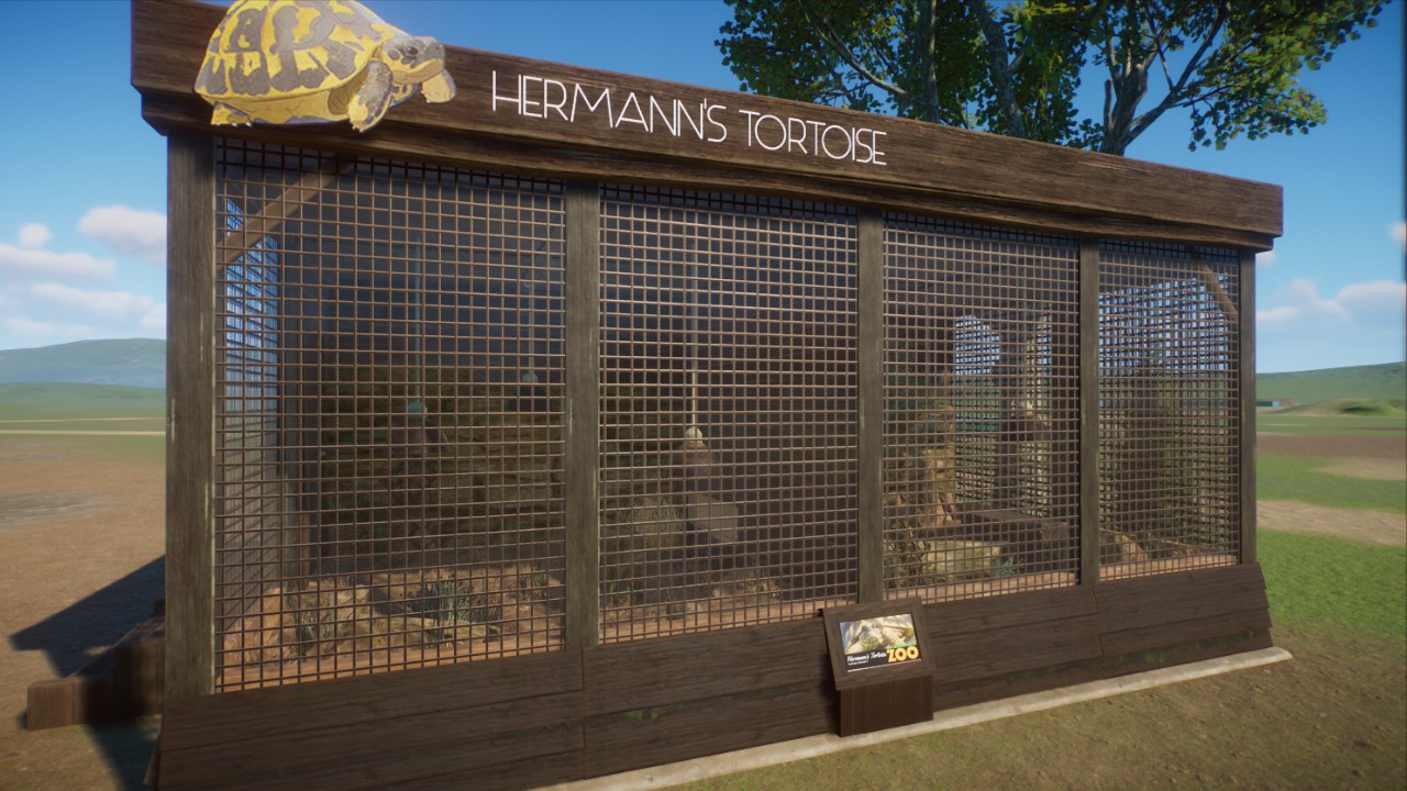Rustic Tortoise Exhibit by ZSHplays