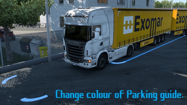 Change colour of Parking guide to light blue/パーキングガイドを水色に変更 Ver.1.1