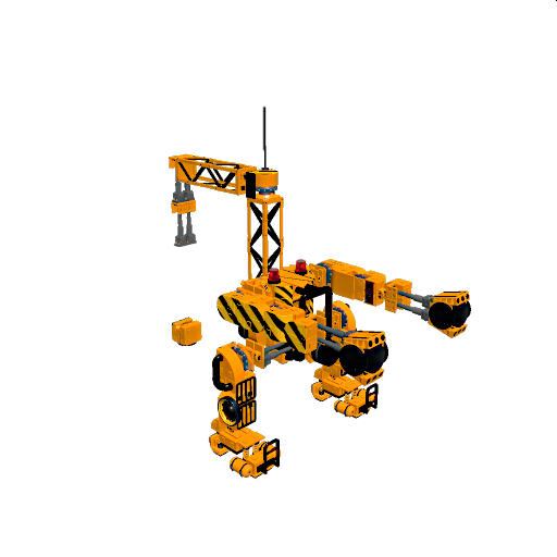 Worker mech walker preview
