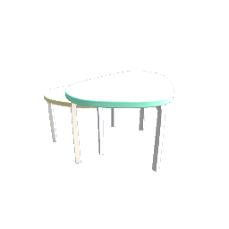 Ryan Kakao Table Set Blue and Yellow