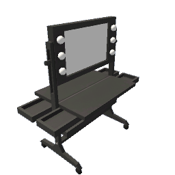 Black Vanity Set
