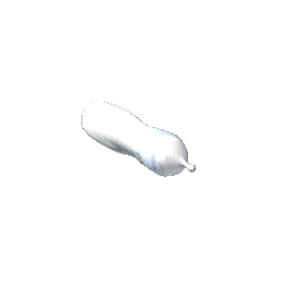 Minimal Milk Bottle Blue