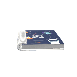 Space Themed Memory Book