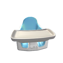 Feeding Time Chair Blue