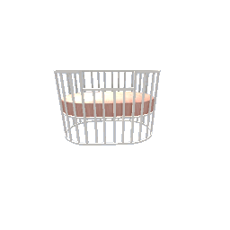 Lily Nursery Crib Pink