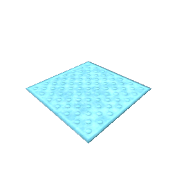 Rubber Mat Cyan
