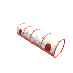 play tunnel pink-red