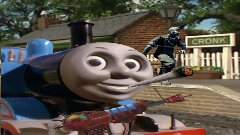 Thomas The Tank Engine - Cronk Station (Re-Uploaded)