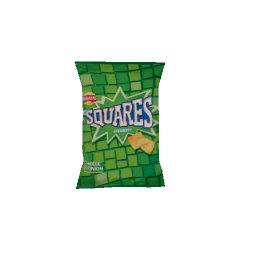 Squares Crisps - Cheese & Onion (small bag)
