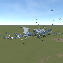 2 floor plane ( 4x weaker )