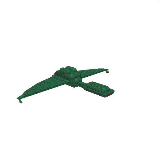 Star Trek Klingon Bird of Prey work in progress