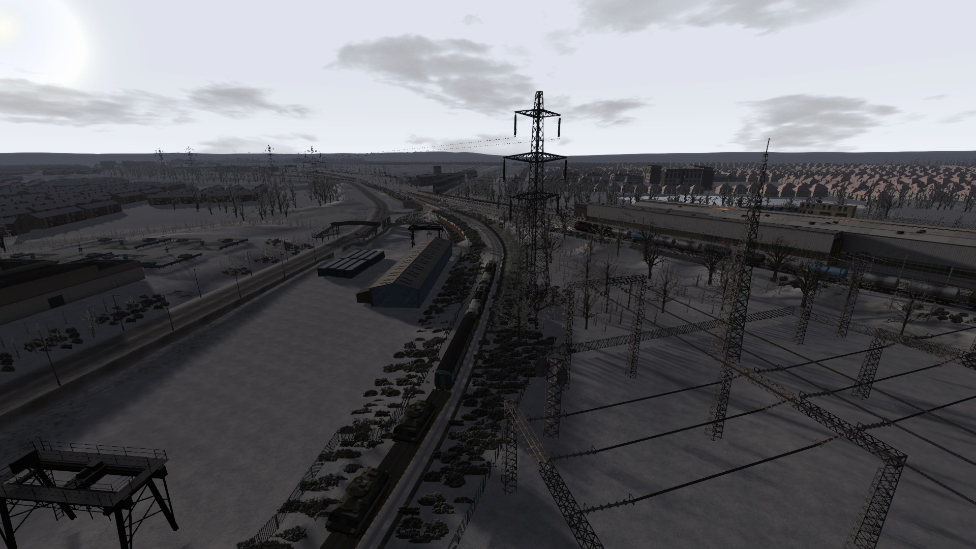 188 UK railway tour ECML North Newcastle Edinburgh part 1 Leith Docks