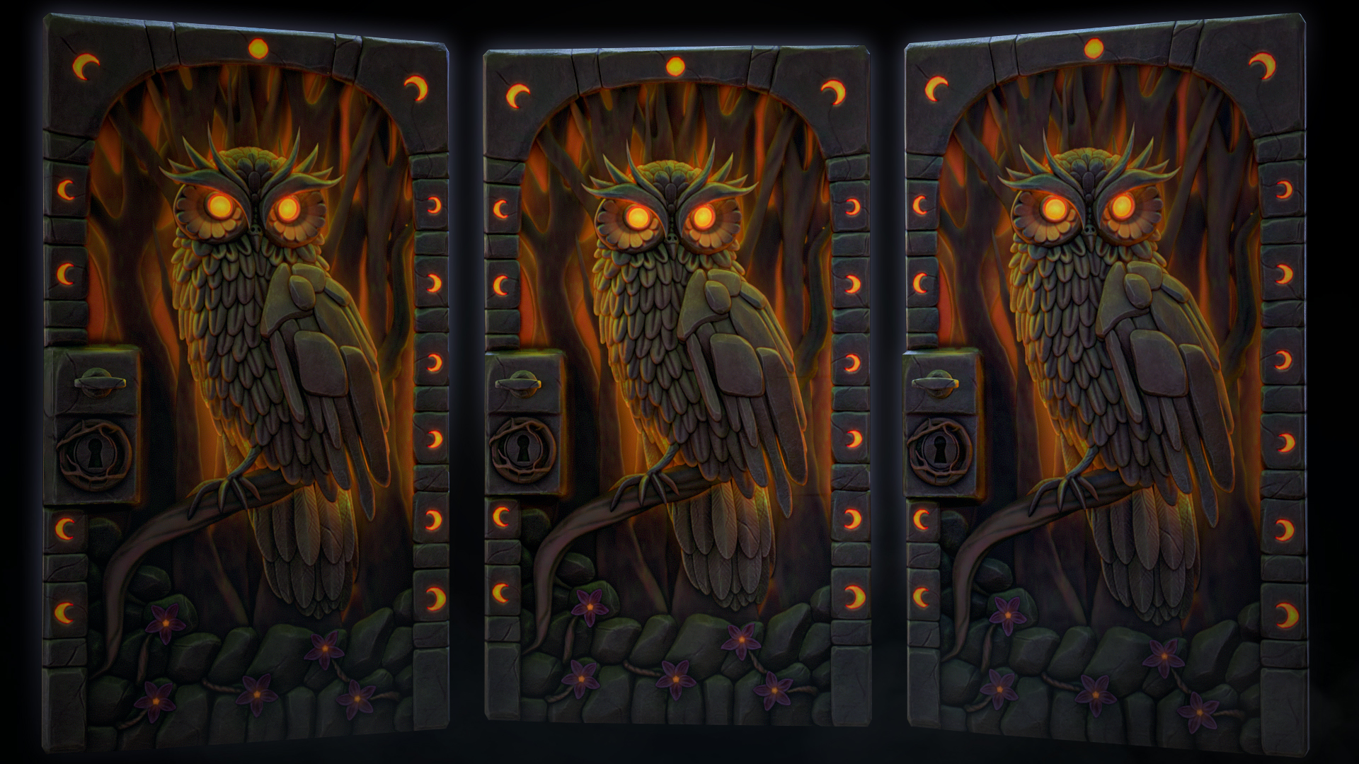 Moon Guard Door