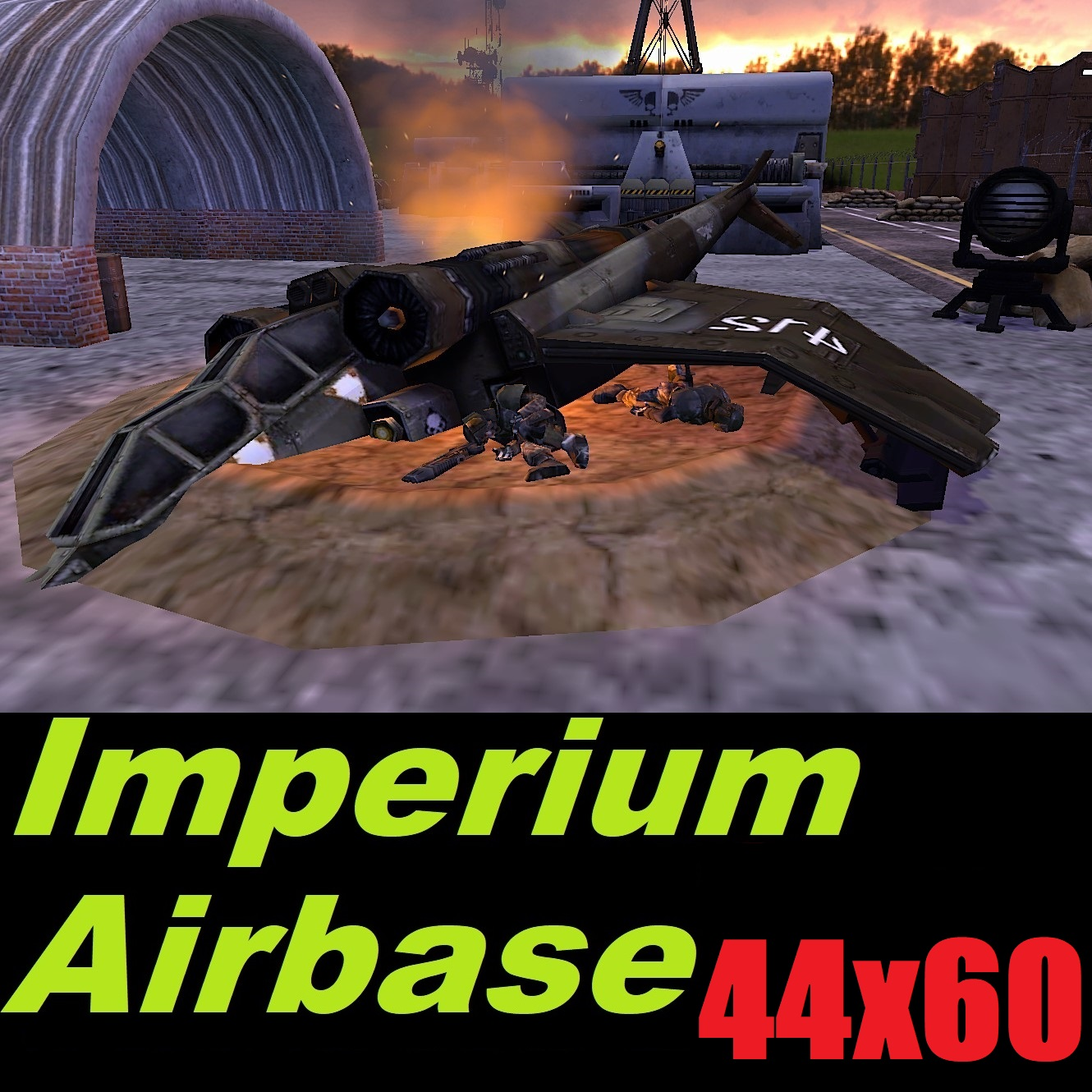 40k Strike Force/Incursion Map: Imperium Airbase