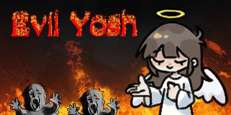 Evil Yosh over Tomomo