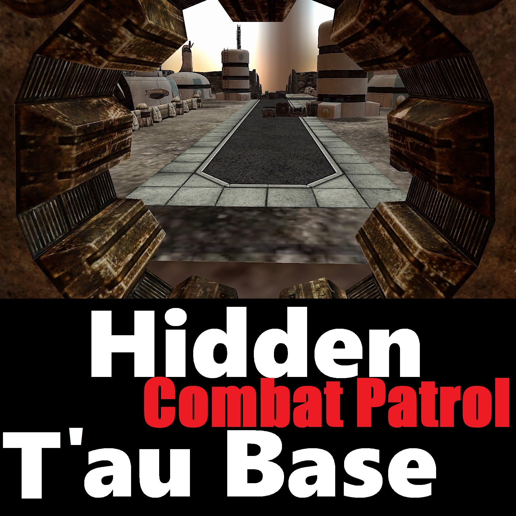 40k Combat Patrol (10th Ed.) Map: Hidden T'au Base