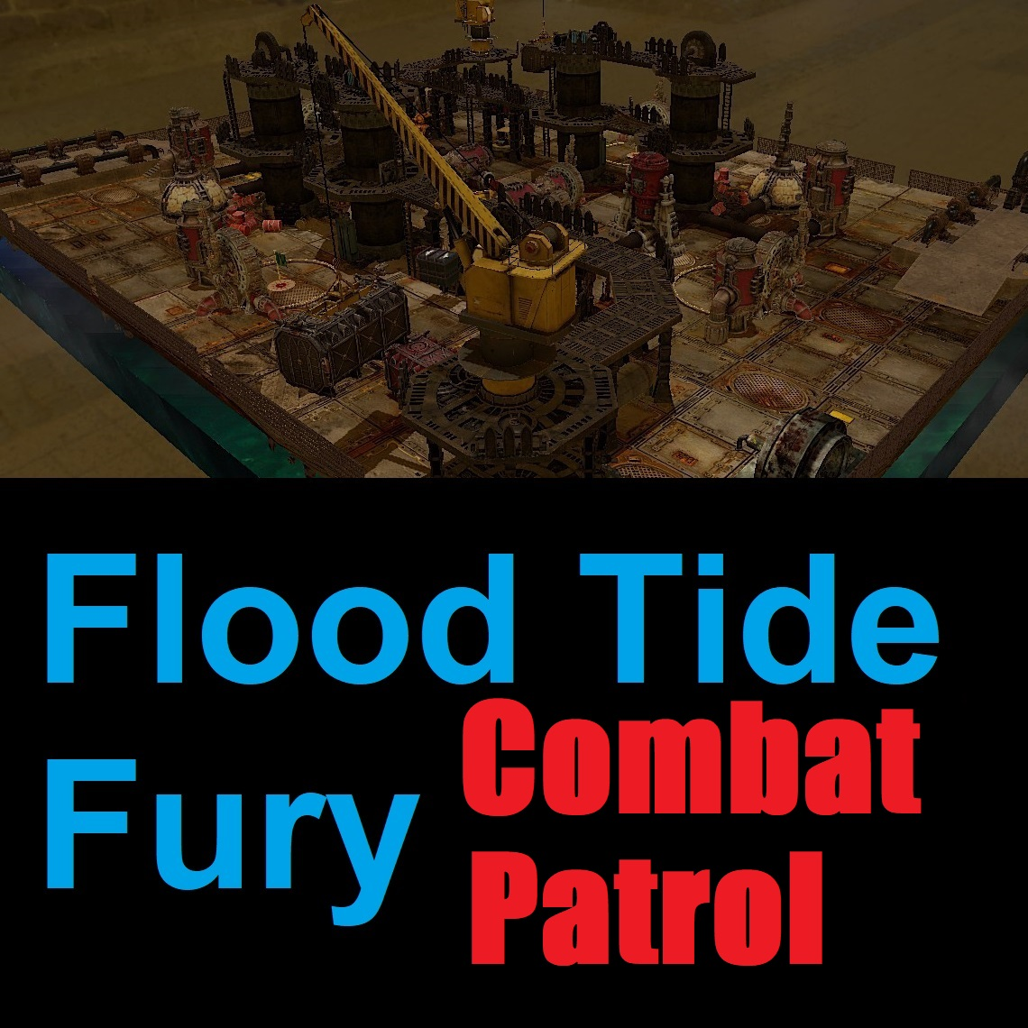 40k Combat Patrol (10th Ed.) Map: Flood Tide Fury