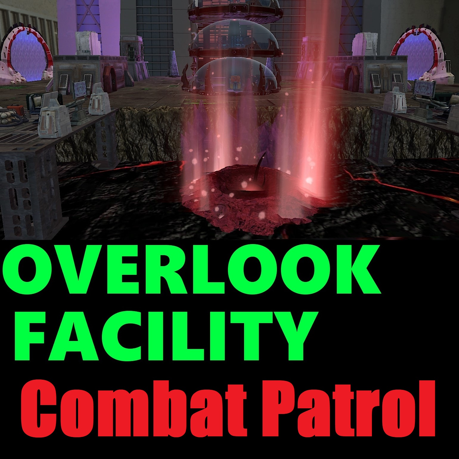 40k Combat Patrol (10th Ed.) Map: Overlook Facility