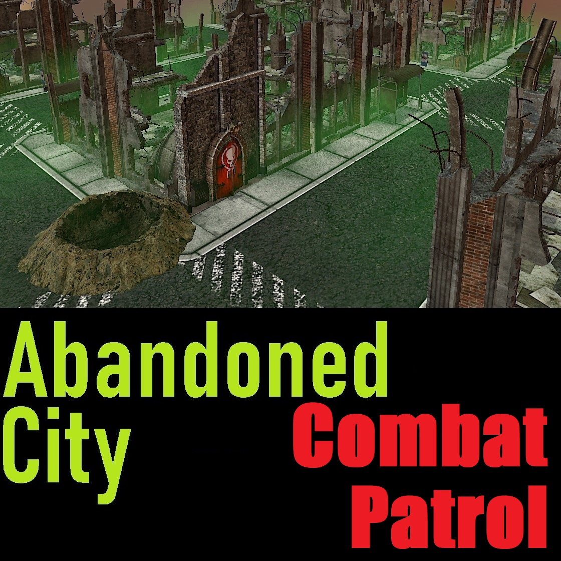 40k Combat Patrol (10th Ed.) Map: Abandoned City