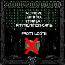 Remove Ammo Maker Cans From Loot – Project Zomboid Mod