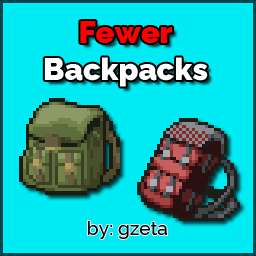 Fewer Backpacks [41.78] – Project Zomboid Mod