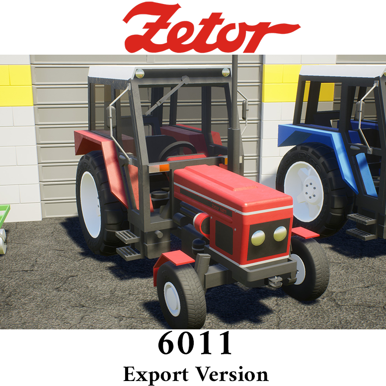Zetor 6011 (Export) MP Friendly Hitch