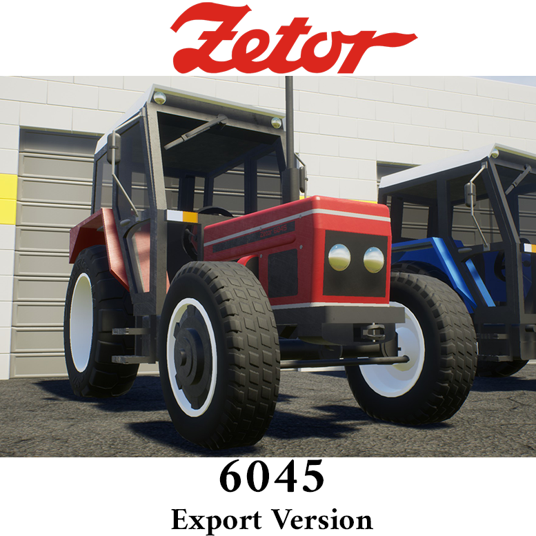 Zetor 6045 (Export) MP friendly hitch