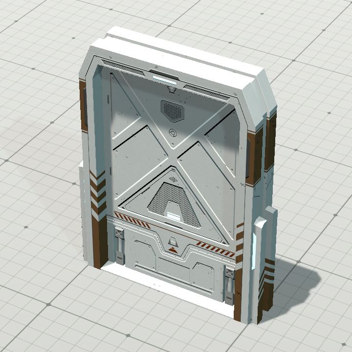 Scifi door light