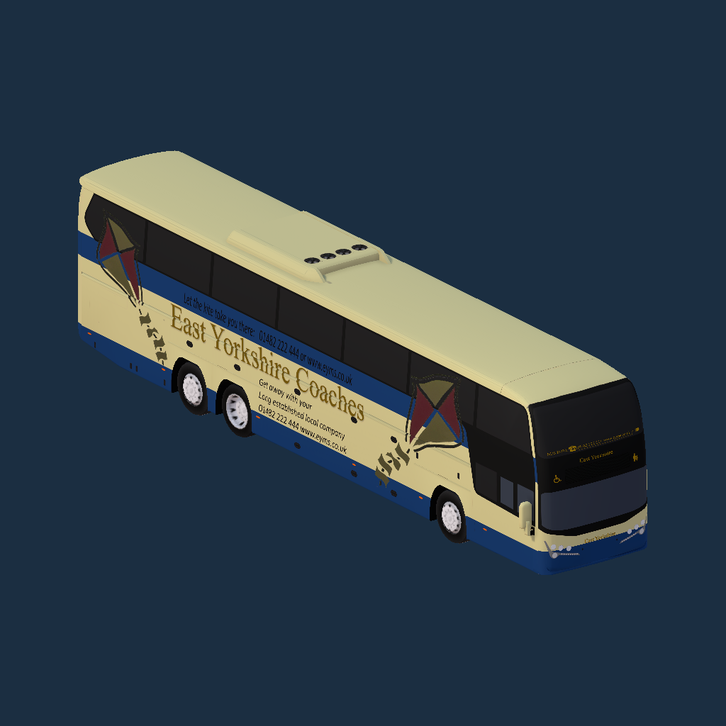 EYMS VOLVO B11RT Plaxton Elite I 15M