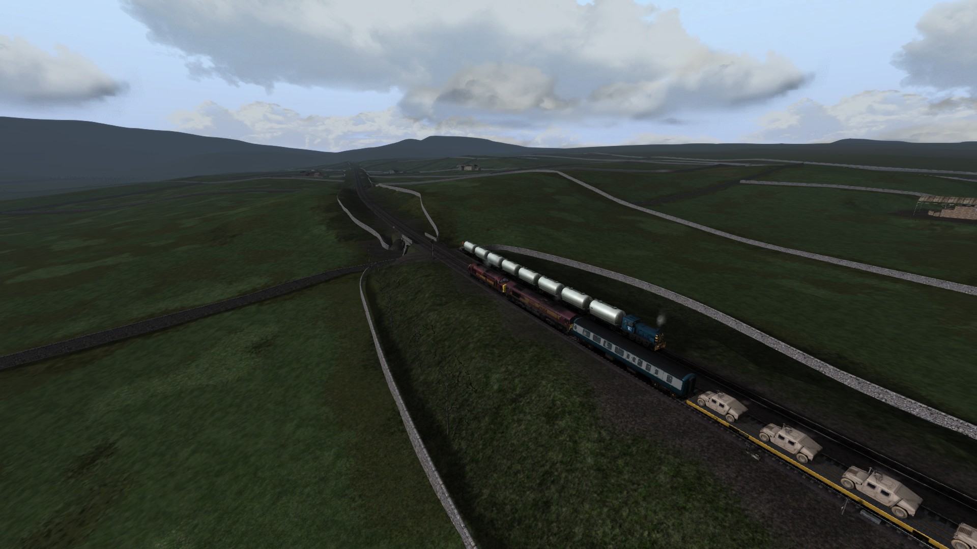 243 UK railway tour Settle to Caelisle Part 5 Kirby Stephen to Dent