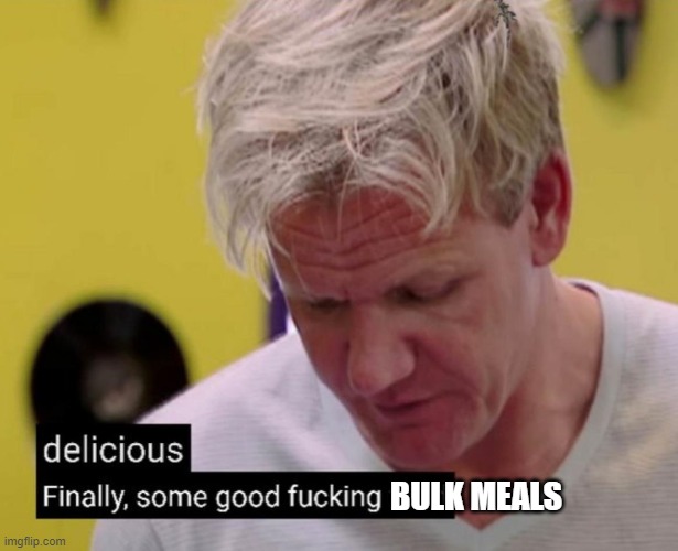 Bulk Gourmet Meals