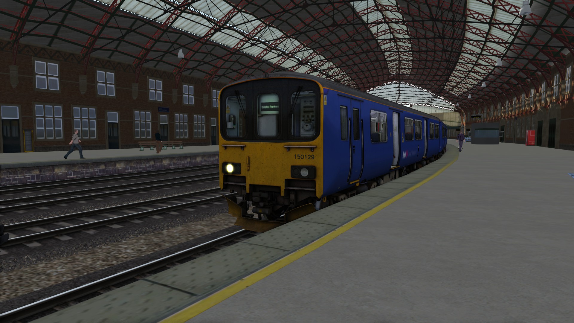 [150] 1. 2U06 - 0737 Weston-super-Mare to Cardiff Central