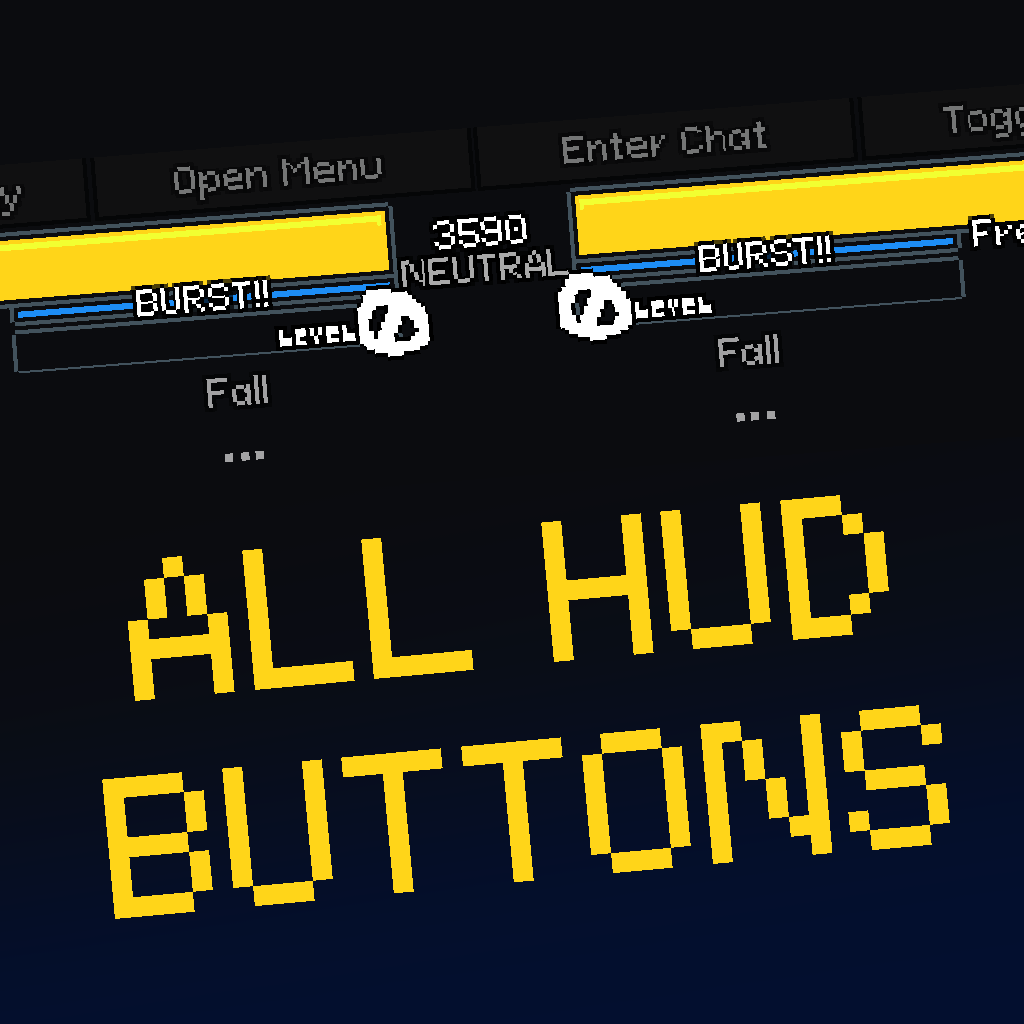 All HUD Buttons