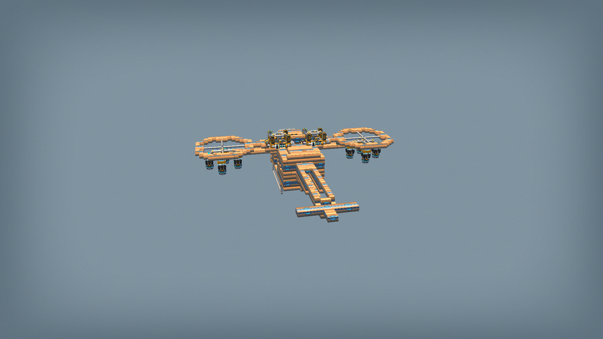 Avatar Helicopter Scorpion (no mod) by SaNTXc